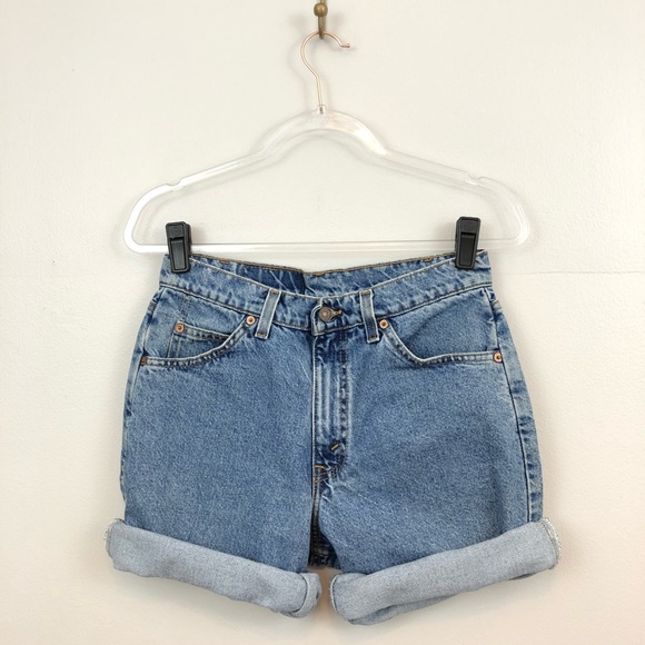 Levi's Pants - Vintage Orange Tag 550 Levi’s Denim Shorts